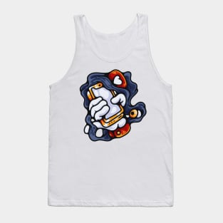 Social media addiction Tank Top